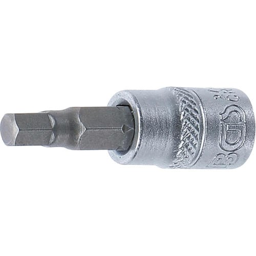 Douille à Embouts 6,3 mm (1/4 ) Six Pans Intérieurs 3/16 - - Précision et Robustesse - BGS