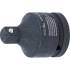 Adaptateur de Clé à Douille à Choc - Femelle 20 mm (3/4 ), Mâle 12,5 mm (1/2 ) - Acier Résistant - Adaptation et Robustess - BGS