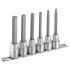 Jeu de Douilles Six Pans Longues 10 mm (3/8) - 11 pcs - Acier Résistant - Précision et Durabilité - D-Work
