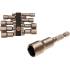 Jeu de Douilles à Choc et Aimanté 6,3 mm (1/4 ) 6-13 mm - 8 Pièces - Acier Résistant et Pratique - BGS