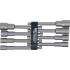Jeu de Douilles à Choc Six Pans Extra Longues 6,3 mm (1/4) 6-13 mm - 8 pcs - Compatible Perceuses, Résistantes et Prat - D-Work