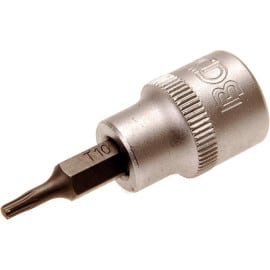 Douille à Embouts 10 mm (3/8) Profil Torx T10 - Précision et Robustesse, Acier - D-Work