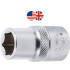 Douille pour Clé Six Pans 12,5 mm (1/2 ) - Acier Résistant - Usage Professionnel et Précis - BGS