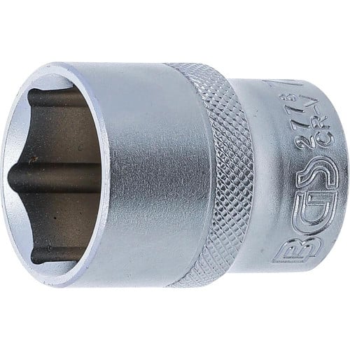 Douille pour Clé Six Pans 12,5 mm (1/2) Précision et Robustesse, Acier, Pro - D-Work