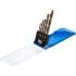 Jeu de Forets HSS 4-10 mm - 5 pcs - Acier Haute Vitesse, Précision et Durabilité, Plastique, Pro - D-Work