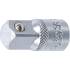 Adaptateur de Clé à Douille Femelle 10 mm (3/8) - Mâle 12,5 mm (1/2) - Acier Résistant - Compatibilité et Praticité - D-Work