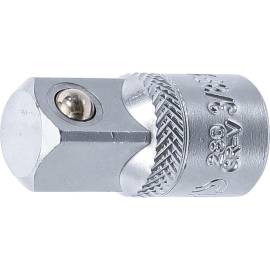 Adaptateur de Clé à Douille Femelle 10 mm (3/8) - Mâle 12,5 mm (1/2) - Acier Résistant - Compatibilité et Praticité - D-Work