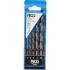 Jeu de Forets HSS 4-10 mm - 5 Pièces - Acier Haute Vitesse, Précision et Durabilité - BGS