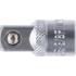 Adaptateur de Clé à Douille Femelle 10 mm (3/8 ) - Mâle 12,5 mm (1/2 ) - Acier Résistant - Compatibilité et Praticité - BGS