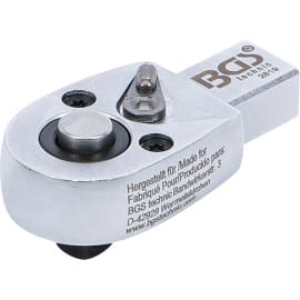 Cliquet Réversible Enfichable 6,3 mm (1/4 ) - Empreinte 9x12 mm - - Précision et Polyvalence - BGS