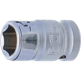 Adaptateur avec Bille de Retenue 12,5 mm (1/2 ) - Six Pans Intérieurs 14 mm - Fixation Sécurisée et Pratique - BGS