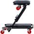 Chariot de Visite - 46,2 x 11,3 x 105,5 cm - Robuste et Maniable, Acier, Pro - D-Work
