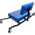Siège d Atelier Extra-plat à Roulettes - 38,4x13,7x80,6 cm - Confort et Mobilité Optimale - BGS