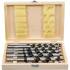 Jeu de Forets de Menuisier 6 Pièces 200 mm - Acier, Résistants et Précis - BGS