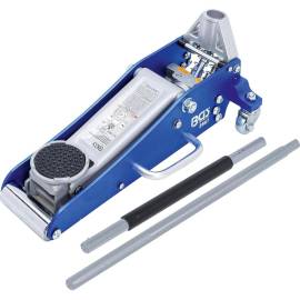 Cric Rouleur Hydraulique 1,5 t - Aluminium-Acier, Construction Robuste - Levage Facile et Sécurisé - D-Work