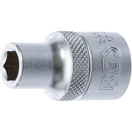 Douille pour Clé Six Pans 12,5 mm (1/2) - 9 mm - Acier Résistant - Précision et Durabilité, Pro - D-Work