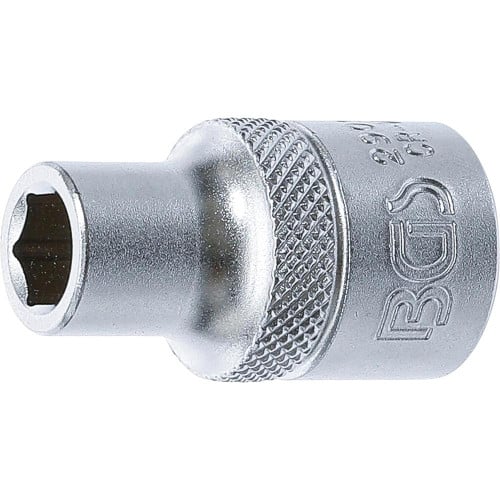 Douille pour Clé Six Pans 12,5 mm (1/2) - 9 mm - Acier Résistant - Précision et Durabilité, Pro - D-Work