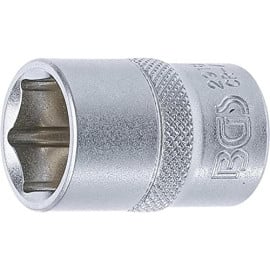 Douille pour Clé Six Pans 12,5 mm (1/2) - 18 mm - Acier Résistant - Usage Professionnel - D-Work