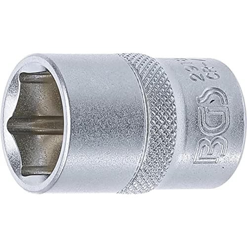 Douille pour Clé Six Pans 12,5 mm (1/2 ) - 18 mm - Acier Résistant - Usage Professionnel - BGS