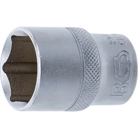 Douille pour Clé Six Pans 12,5 mm (1/2 ) - 21 mm - Acier Résistant - Précision et Durabilité - BGS