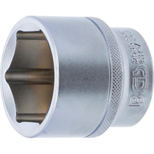 Douille pour Clé Six Pans 12,5 mm (1/2) - 35 mm - Acier Résistant - Usage Professionnel, Cliquet 1/2 - D-Work