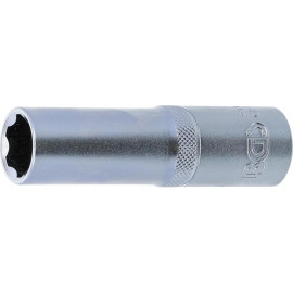 Douille pour Clé Super Lock Longue 12,5 mm (1/2) - 14 mm - Précision et Robustesse, Acier, Zones Difficiles - D-Work