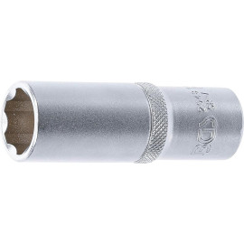 Douille pour Clé Super Lock Longue 12,5 mm (1/2) - 18 mm - Acier Résistant - Précision et Durabilité - D-Work