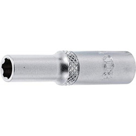 Douille pour Clé Super Lock Longue 6,3 mm (1/4) - 6 mm - Précision et Durabilité, Acier, Zones Difficiles - D-Work