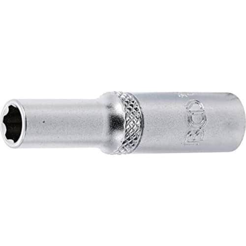 Douille pour Clé Super Lock Longue 6,3 mm (1/4 ) - 6 mm - Précision et Durabilité - BGS