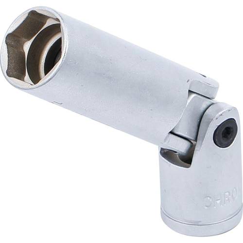 Douille Articulée de Bougie Hexagonale 10 mm (3/8 ) - 14 mm - Précision et Accessibilité - BGS