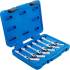 Jeu de 6 Clés Articulées pour Bougies de Préchauffe Universelles 8-16 mm, 10 mm (3/8 ) - Acier Résistant - Précision et Po - BGS