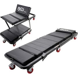 Chariot de Visite - 46,2 x 11,5 x 122,4 cm - Robuste et Maniable, Acier, Pro - D-Work