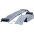 Jeu de Rampes Pliables 2 Pièces - 343x291x604 mm - Acier Robuste - Chargement Facile et Sécurisé - BGS