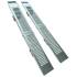 Jeu de Rampes Pliables 2 Pièces - 343x291x604 mm - Acier Robuste - Chargement Facile et Sécurisé - BGS
