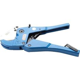 Coupe-tubes Professionnel avec Fonction Cliquet - 30,5 cm x 13,5 cm x 4 cm - Acier Robuste, Ergonomique - Découpe Précise - BGS