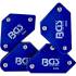 Jeu de Supports Magnétiques Mini 4 Pièces - Angles 45°, 90°, 135° - Fixation Précise et Polyvalente - BGS