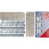Assortiment Agrafes, Boulons et Clous 600 Pièces - Acier, Mixte - Fixation Polyvalente et Pratique - BGS
