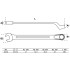 Clé Mixte Coudée 34 mm - Acier Résistant - Précision et Confort d Utilisation - BGS