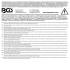 Protection pour Chandelle 3014 - 12,1x2,8x15,8 cm - Résistante et Sécurisée - - BGS