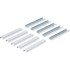 Agrafes Type 53 6 x 11,4 mm - Lot de 1000 pcs - Acier Résistant - Fixation Fiable et Rapide - D-Work