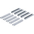 Agrafes Type 53 8 x 11,4 mm - Lot de 1000 pcs - Fixation Fiable et Pratique, Acier - D-Work