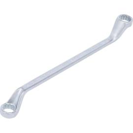Clé à Œil Contre-Coudée 16 x 17 mm - Acier Résistant - Précision et Confort d Utilisation - BGS
