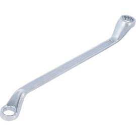 Clé à Fil Contre-Coudée 17 x 19 mm - Acier Résistant - Prise et Maniabilité Optimales, Zones Difficiles - D-Work