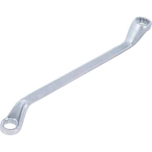 Clé à Fil Contre-Coudée 17x19 mm - Acier Résistant - Prise et Maniabilité Optimales - BGS