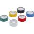 Bandes Adhésives Multicolore - 6 Pièces 19 x 3,5 m - Polypropylène, Résistantes et Pratiques - BGS