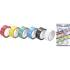Bandes Adhésives Multicolore - 6 Pièces 19 x 3,5 m - Polypropylène, Résistantes et Pratiques - BGS
