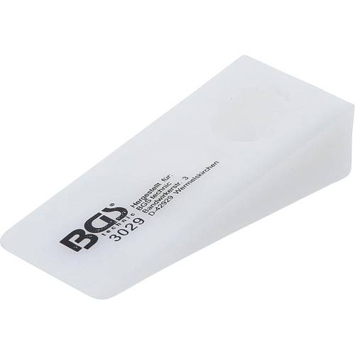 Coin Nylon pour Garnitures 100x45 mm - Trou Central - Résistant et Léger - BGS