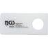 Coin Nylon pour Garnitures 100 x 45 mm - Trou Central - Résistant et Léger - D-Work