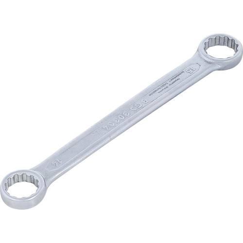 Clé Polygonale Double Embouts Extra Plate 14 x 15 mm - Acier Résistant - Précision et Maniabilité - D-Work