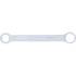 Clé Polygonale Double Embouts Extra Plate 18 x 19 mm - Acier Résistant - Précision et Maniabilité - D-Work